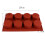 8 Round Silicone Mold Soap Cake Bread DIY Baking 6