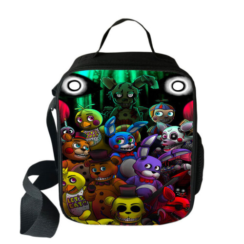 (D) Five Nights at Freddy's Insulated Lunch Bag
