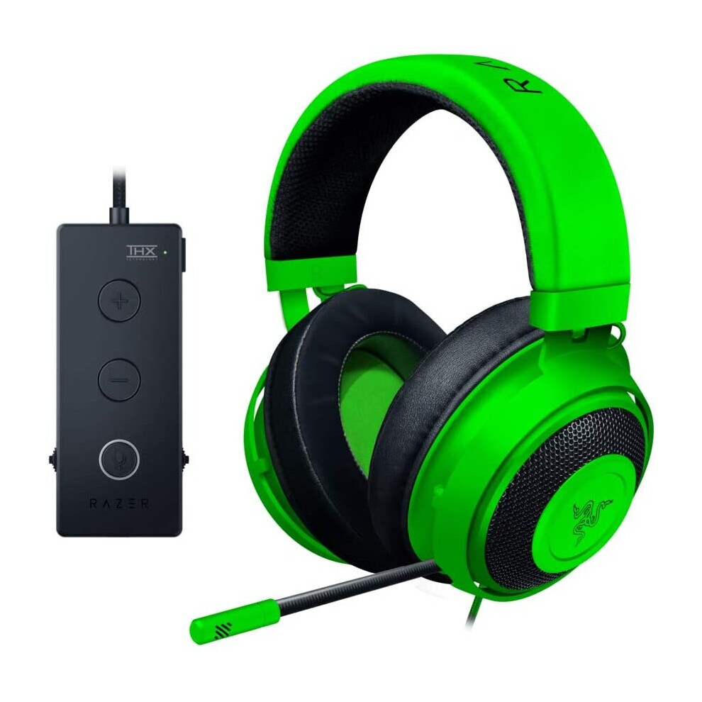 (Green) Razer Kraken Tournament Edition, Wired Esports Gaming Headset with Full Audio Control and THX Spatial Sound and Advanced Ergonomics-image-OPC-P7BZMFN-NEW