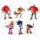 6pcs Sonic the Hedgehog Action Figures Kids Toy 7
