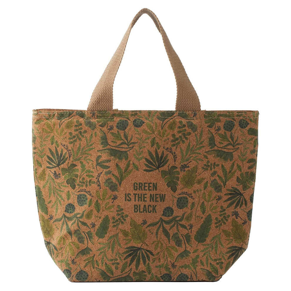 Photos - Food Container Typhoon Cork Lunch Bag with Green is New Black Design Multicoloured 1402.028 