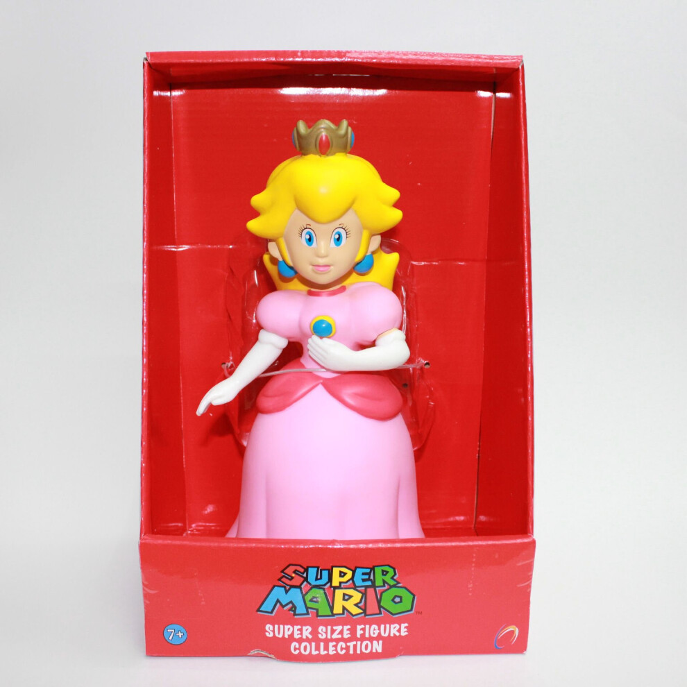 (Peach) Super Mario Bros Action Figures Toys Big Size Peach