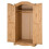 Mercers Furniture Corona 2 Door Arch Top Wardrobe Double Solid Wood 3