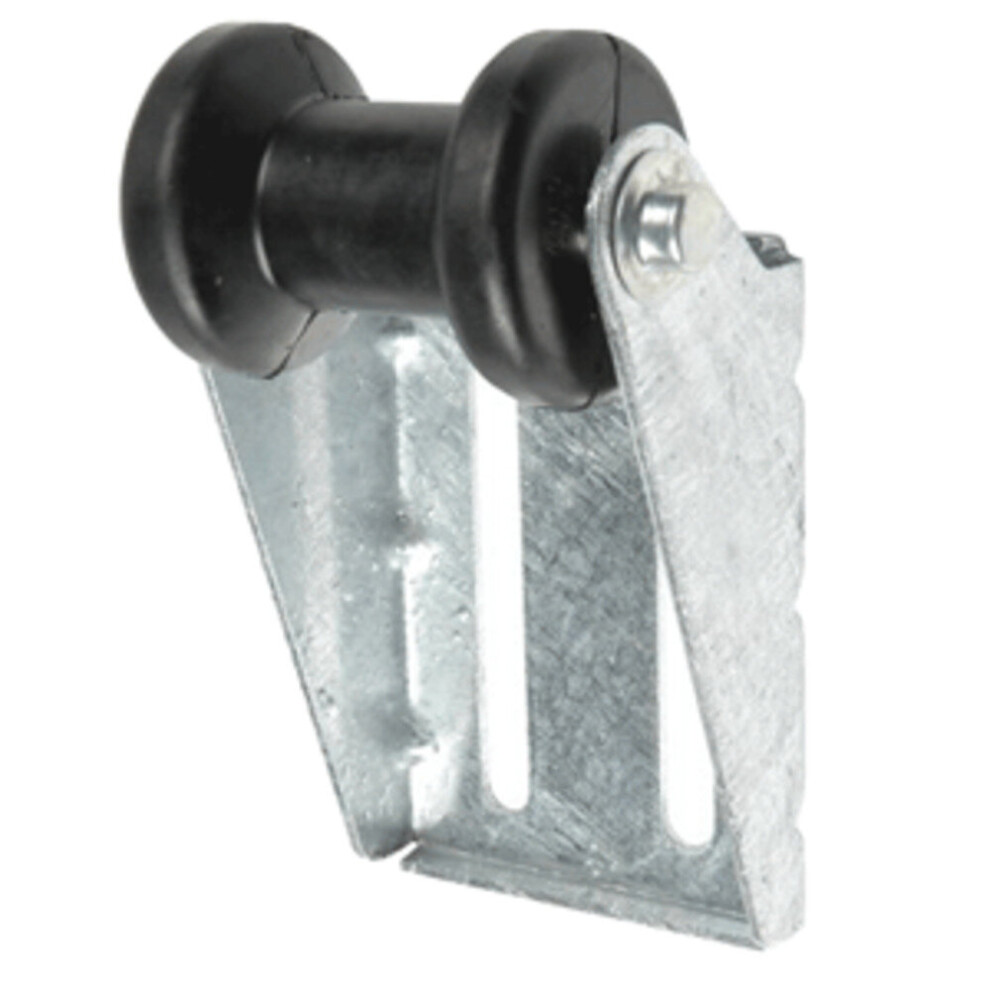 C.e. Smith Panel Bracket Assembly 4" Spool Roller - Black 768296000653
