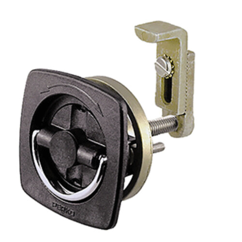 Perko Flush Latch-Non-Locking-2.5" x 2.5" w/Offset Adjustable Cam Bar