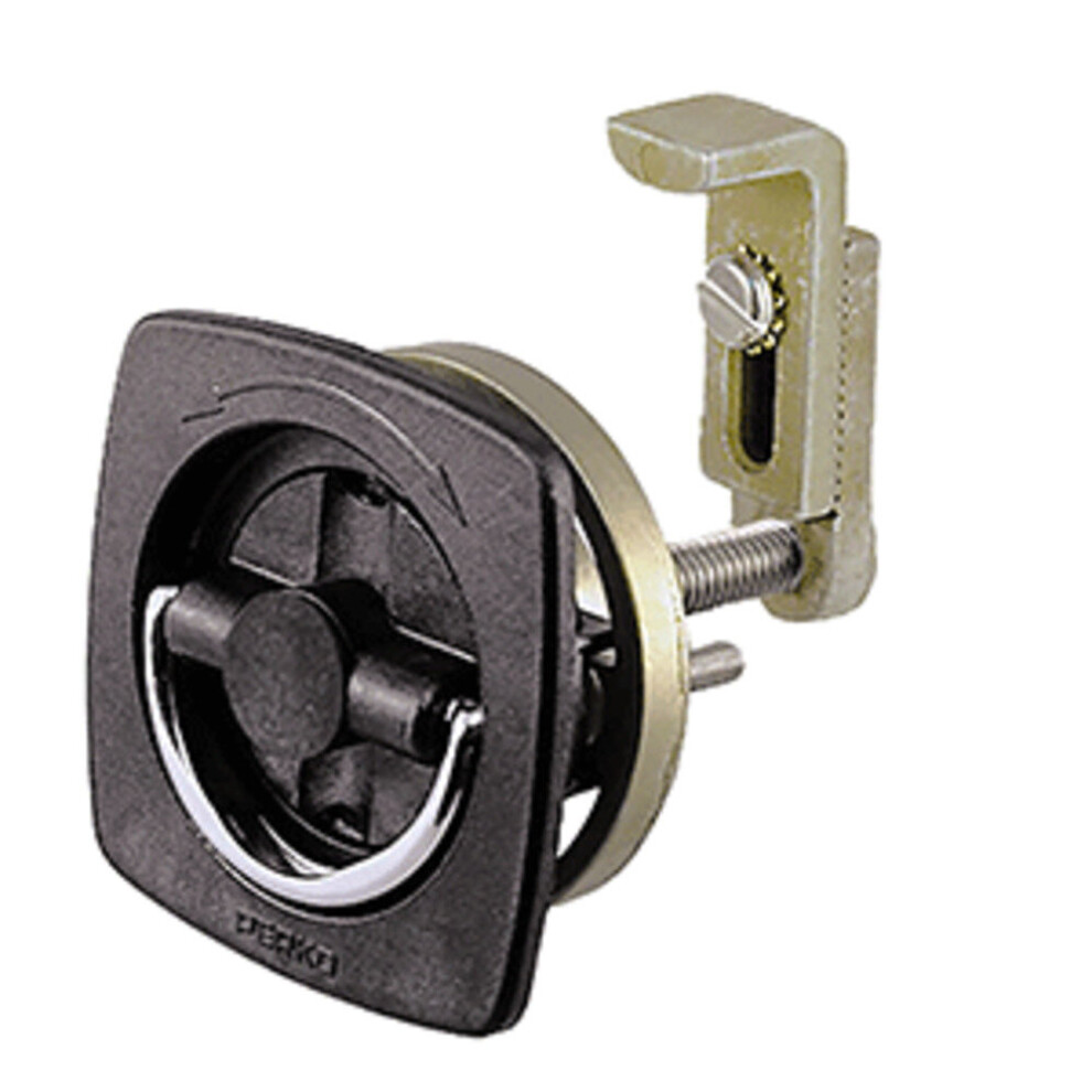Perko Flush Latch - Non-Locking - 2.5" x 2.5" w/Offset Adjustable Cam Bar-image-OPC-P7C5MBY-NEW
