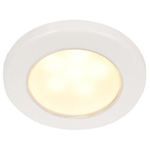 Hella Euroled 75 3" Round 12V Warm White Screw Mount White