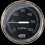Faria Chesepeake Black 4" Studded Speedometer - 60MPH (GPS) 1