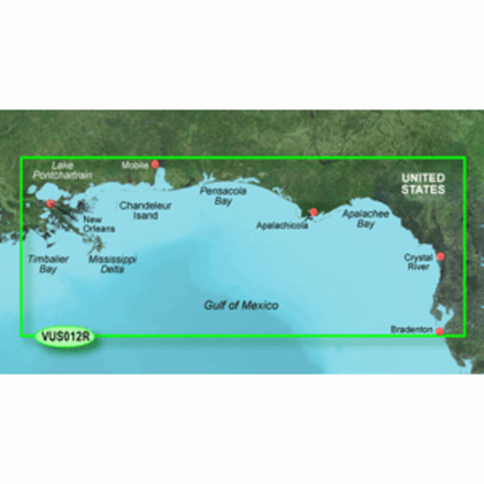 Garmin BlueChart® g3 Vision® HD - VUS012R - Tampa - New Orleans - microSD&trade;/SD&trade;