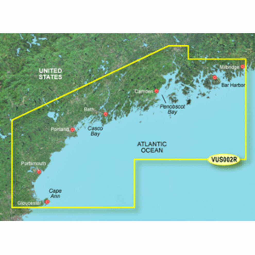 Garmin BlueChart® g3 Vision® HD - VUS002R - South Maine - microSD&trade;/SD&trade;