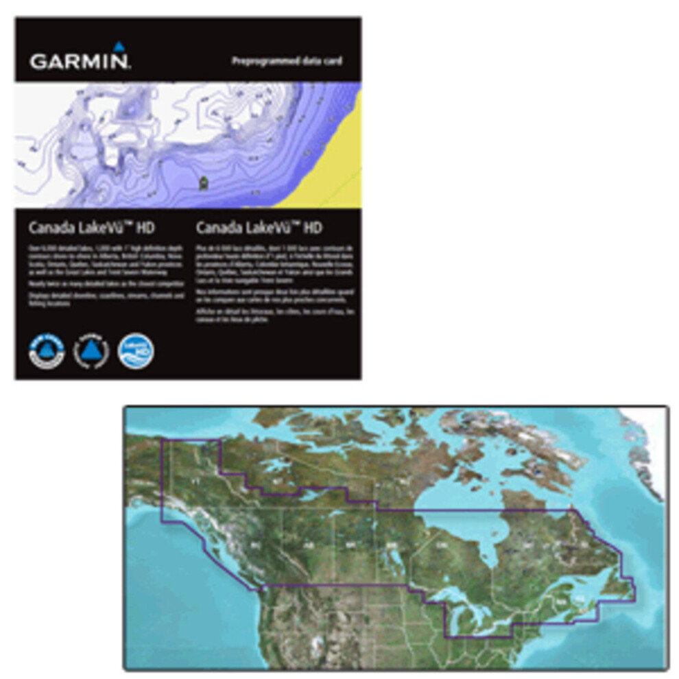 Garmin Canada LakeV&uuml;&trade; HD g3 - microSD&trade;/SD&trade;