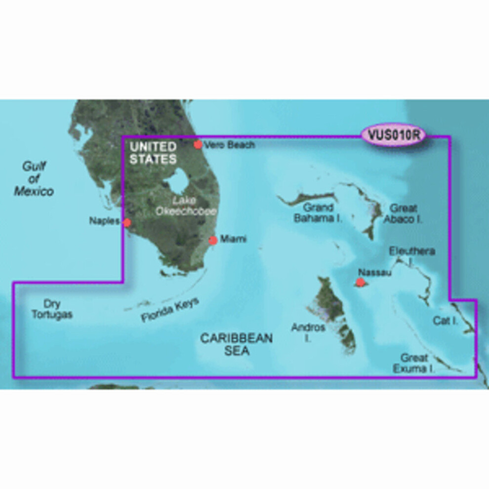 Garmin BlueChart® g3 Vision® HD - VUS010R - Southeast Florida - microSD&trade;/SD&trade;