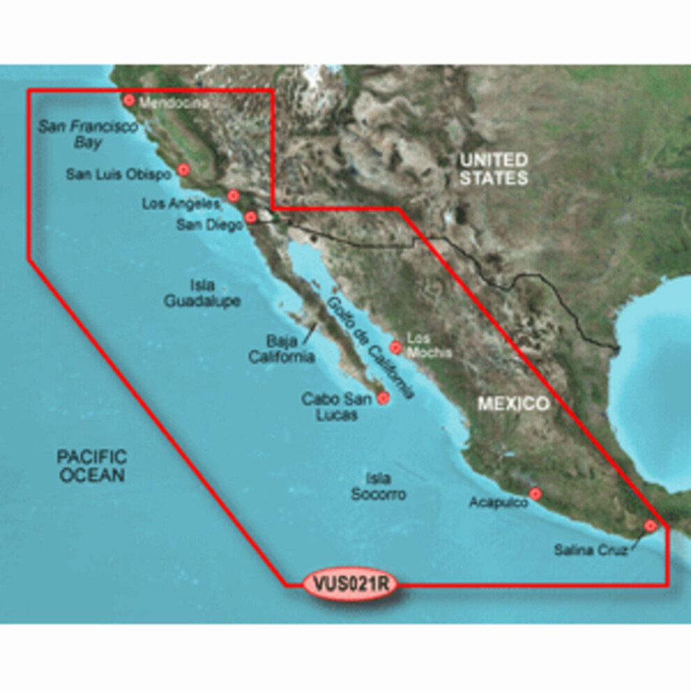 Garmin BlueChart® g3 Vision® HD - VUS021R - California-Mexico - microSD&trade;/SD&trade;