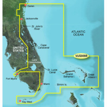 Garmin BlueChart&reg; g3 Vision&reg; HD-VUS009R-Jacksonville-Key West-