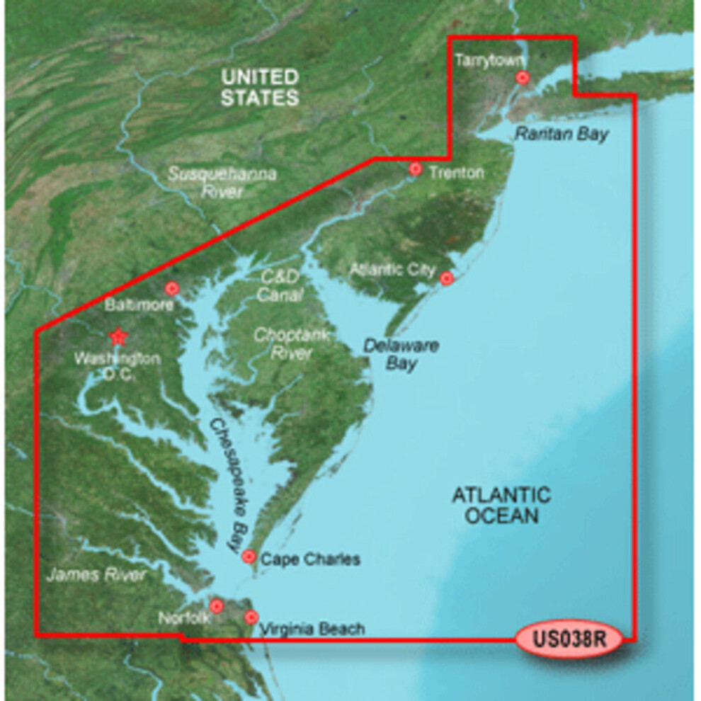 Garmin BlueChart® g3 Vision® HD - VUS038R - New York - Chesapeake - microSD&trade;/SD&trade;