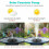 Ηλιακή Powered πλωτή αντλία νερού σιντριβάνι Birdbath σπίτι πισίνα κήπο 4