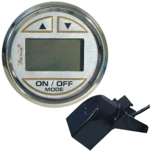 Faria Kronos 2" Depth Sounder w/In-Hull Transducer