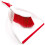 Soft Grip Dustpan and Brush Set Hand Sweeter (Red) 12