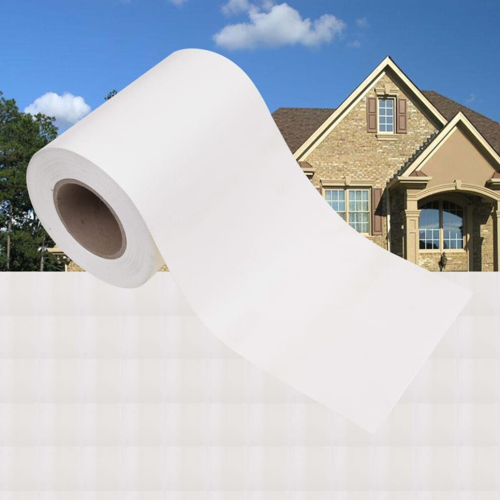 vidaXL Garden Privacy Screen PVC 70x0.19 m White Barrier Sunshade Strip Roll