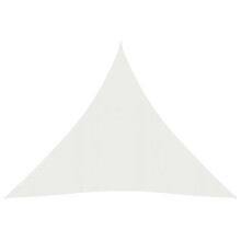 vidaXL Sonnensegel 160 g/m² Weiß 4,5x4,5x4,5 m HDPE