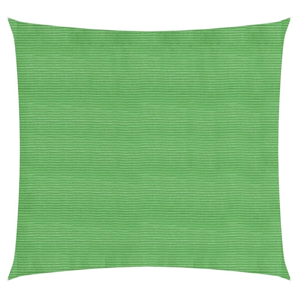 Vidaxl Sunshade Sail 160 G/M² Light Green 3.6X3.6 M Hdpe Sunscreen Canopy