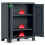 Keter Keter Low Storage Cabinet Graphite Grey 100 cm Tool Cupboard Home Organiser 4