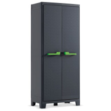 Keter Armadio di Stoccaggio con Ripiani Moby Grigio Grafite 182cm Organizzatore 434766