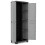 Keter Keter Multipurpose Storage Cabinet Grey and Black 173 cm Cupboard Organiser 6