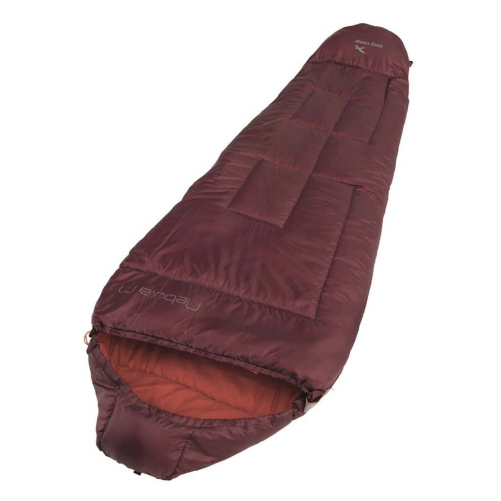 Easy Camp Sleeping Bag M Red Camping Hiking Outdoor Suit Mummy Sleeping Bag