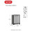 Keter Keter Low Storage Cabinet Black and Grey 100 cm Tool Cupboard Home Organiser 7