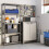 Keter Keter Low Storage Cabinet Black and Grey 100 cm Tool Cupboard Home Organiser 3