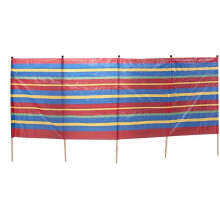 Wind Breaker 5ft Height (1.5M) x 10ft (3M) 5 Pole Extra Strong Wind Breaker