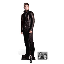 Dean Winchester Lifesize Cardboard Cutout (Jensen Ackles) 188cm x 46cm – Includes Free Mini Cutout & 25x20cm Photo – Official Supernatural Prop