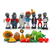 16ps Plants vs Zombies Toys Anime Action figures