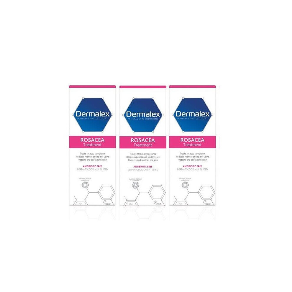 Dermalex Rosacea Treatment 30g - Bundle of 3