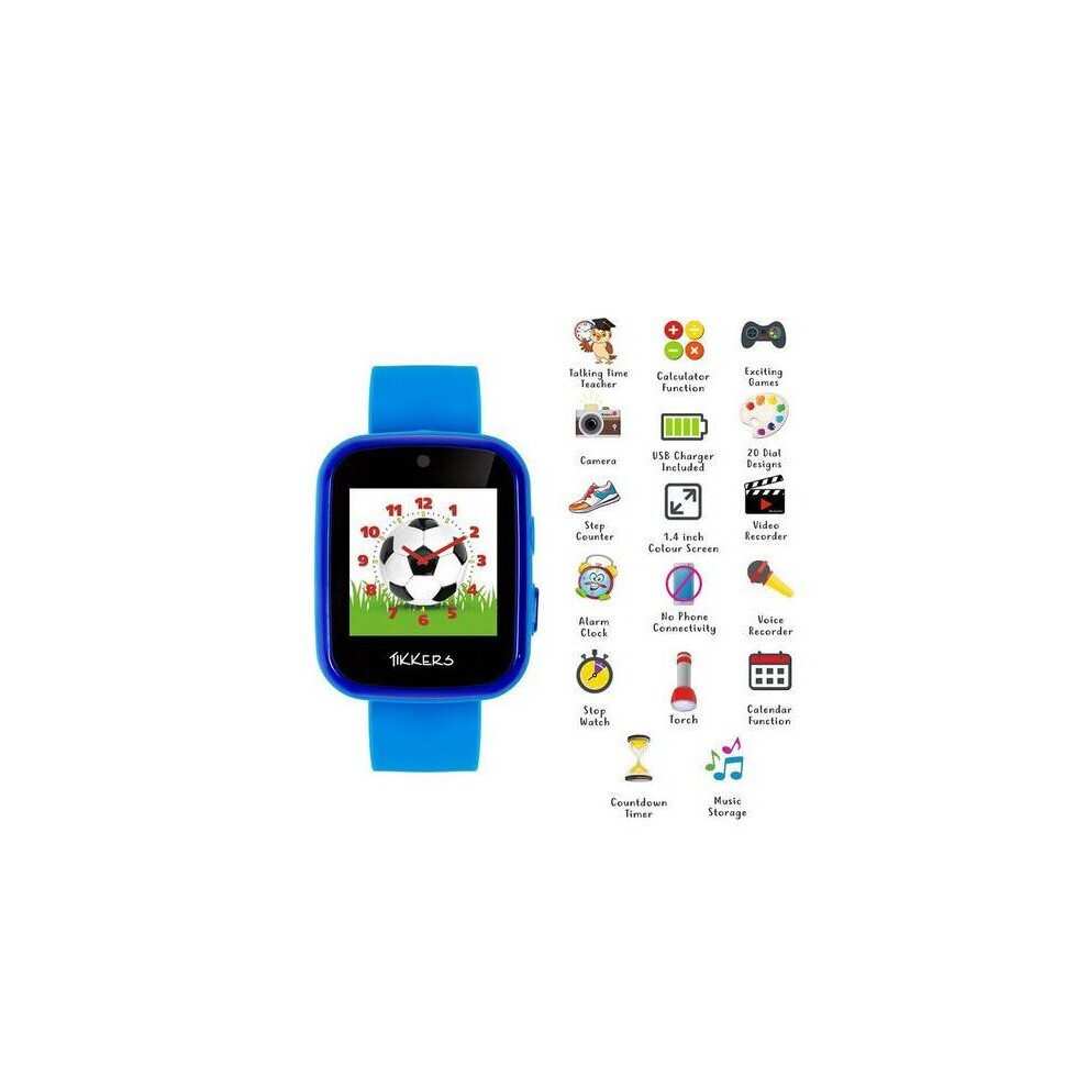 Tikkers Blue Interactive Watch