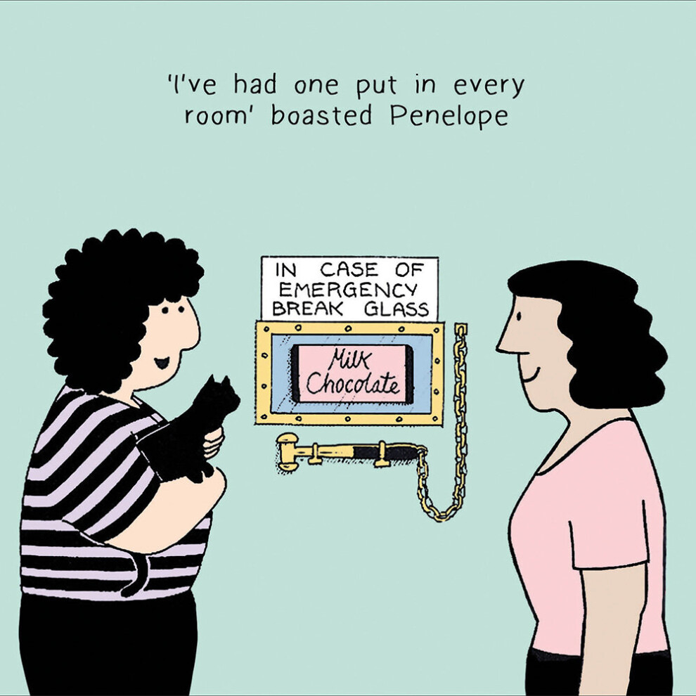 Funny Penelope & Friends One In Every Room Greeting Card Woodmansterne Cards