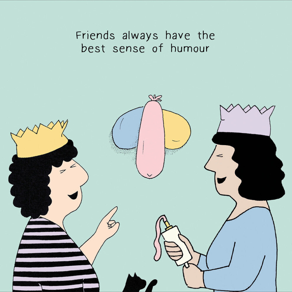 Funny Penelope & Friends Best Sense Of Humour Greeting Card Woodmansterne Cards
