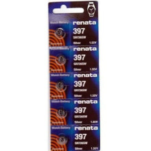 (3 x 397, SR 726 SW) Renata Watch Battery Swiss Made 397 SR726SW AG2 1.5V