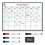Vinsani Monthly Magnetic Memo Notes Whiteboard for Home Office Task A3 1