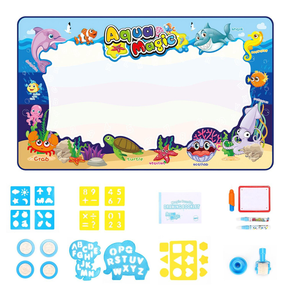 SOKA 150 X 90 cm Large Size Magic Water Aqua Doodle Drawing Mat