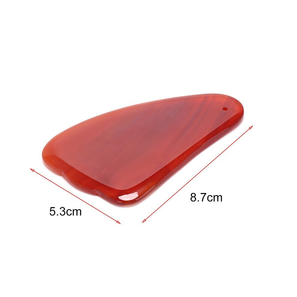Lahdek Therapy Trigger Point Treatment Massage Tools Agate Guasha Scraping Board Set For Spa Salon Acupuncture 1Pcs