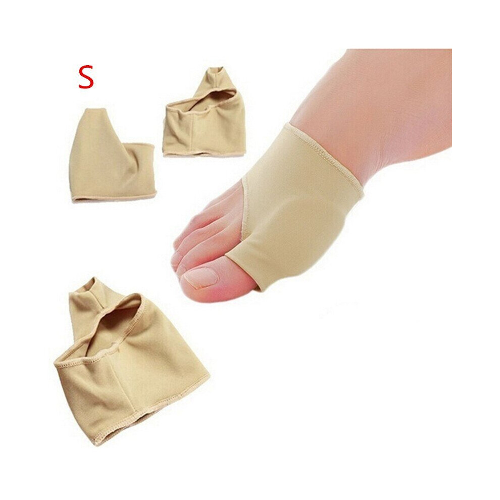Lahdek 1 Pair Bunion Corrector Silicone Gel Sleeve Foot Tool Hallux Valgus Overlapping Big Toe Orthopedic Toes Separator Pedicure Socks