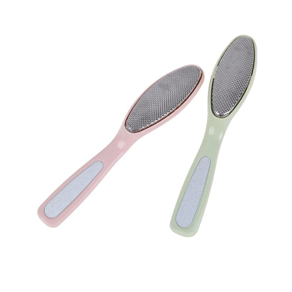 Lahdek 1 Pcs Feet Care Foot File Exfoliating Scrub Rub Board Dead Skin Calluses Removal Pedicure Care Foot Care Tool Color Random