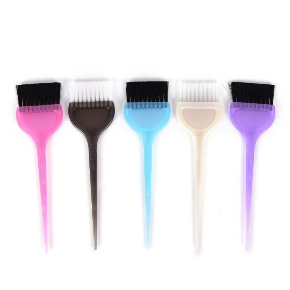 Lahdek 1Pc Plastic Hairdressing Brushes Hair Dye Color Comb Brushes Hair Styling Tools