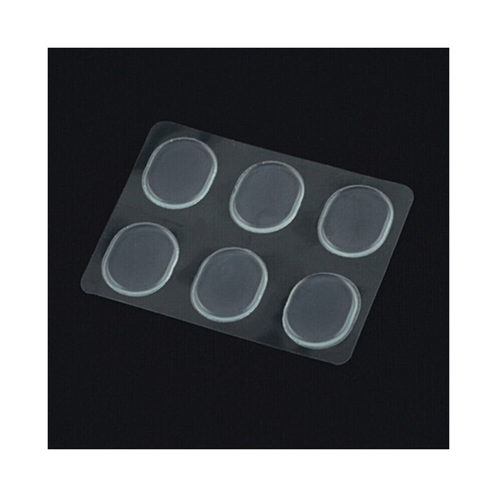 Lahdek 12Pcs Foot Care Silicone Round Shoes Pad Gel Insole Insert Cushion Stick Anywhere To Protect Foot From Hurt