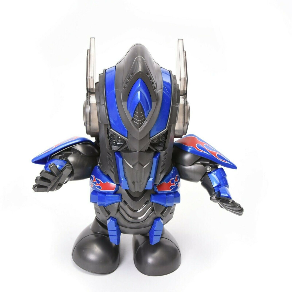 (Action Figure Dance Super Hero Robot Toy Dancing Music Lights For Kids Gift - Optimus Prime) Action Figure Dance Hero Robot Dancing Music Light