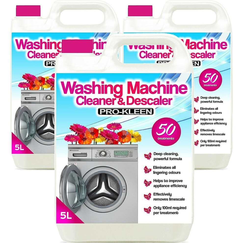 Pro-Kleen (15L) Washing Machine Cleaner & Descaler