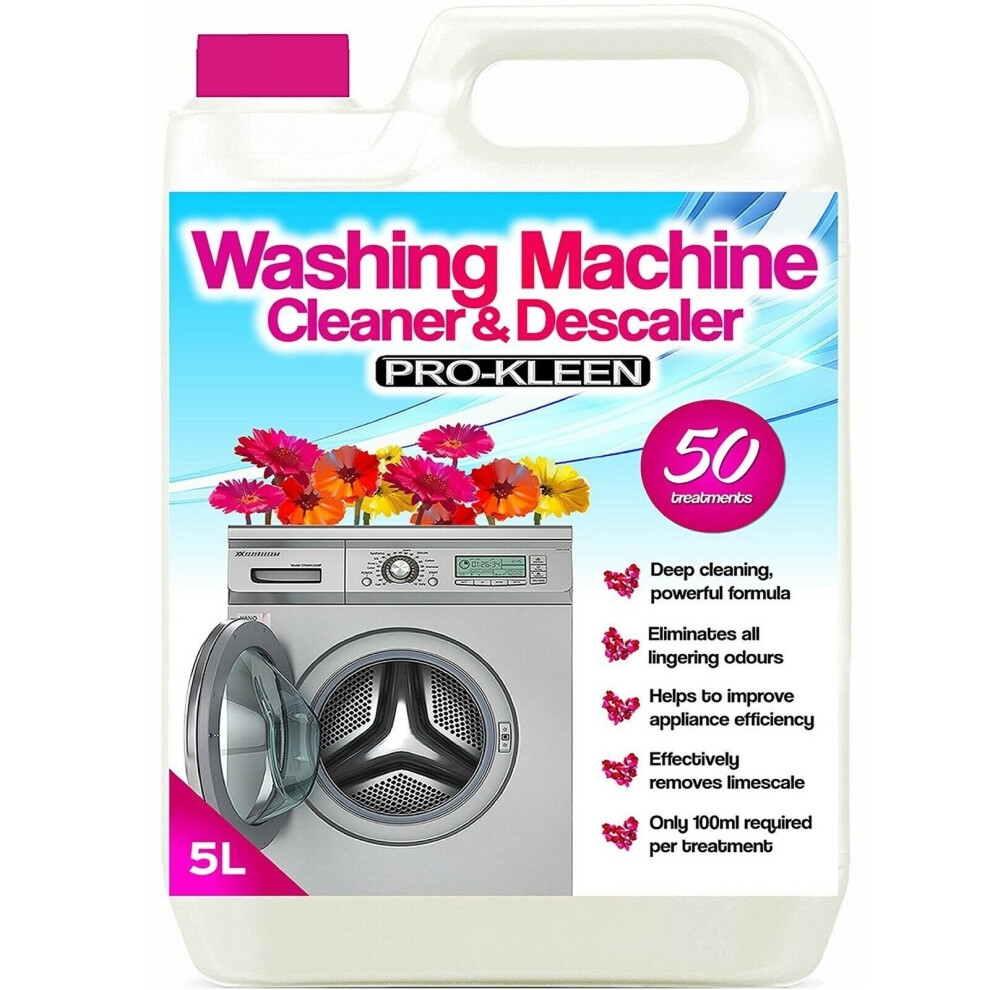 (5L) Pro-Kleen Washing Machine Cleaner & Descaler