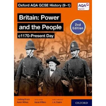 Oxford AQA GCSE History (9-1): Britain: Power and the People c1170-Present Day Student Book Second Edition | Paperback
